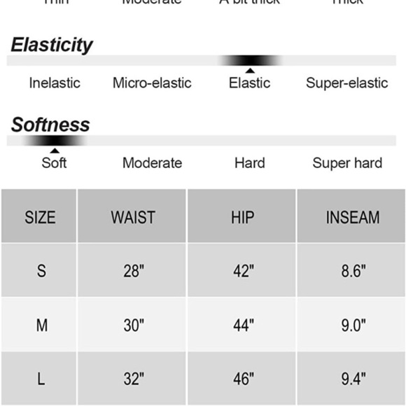 Women's Shorts LUSHENUNI Activewear Light Gray Shorts Size-L NWT - Picture 3 of 4